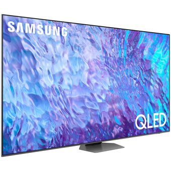  Телевизор Samsung QE65Q80CAUXRU черненое серебро 