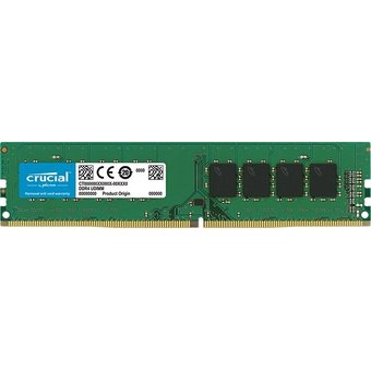  ОЗУ Crucial (CT8G4DFS832A) 8GB DDR4 3200 MT/s (PC4-25600) CL22 SR x8 Unbuffered DIMM 288pin 