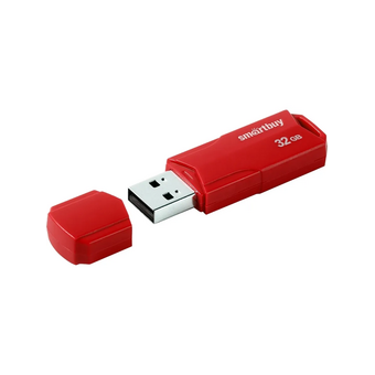  USB-флешка SMARTBUY SB32GBCLU-R UFD 2.0 32GB Clue Red 