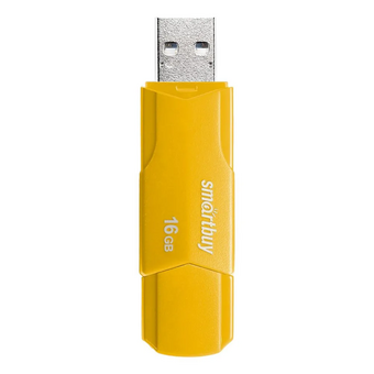  USB-флешка SMARTBUY SB16GBCLU-Y UFD 2.0 16GB Clue Yellow 