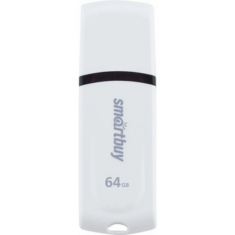  USB-флешка SMARTBUY SB64GBPN-W UFD 2.0 064GB Paean White 