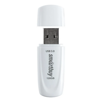  USB-флешка SMARTBUY SB128GB3SCW UFD 3.0/3.1 128GB Scout White 