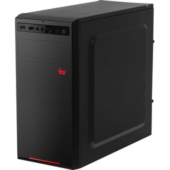  ПК IRU Home 310H5SE (1788615) MT i5 11400 (2.6) 16Gb SSD240Gb UHDG 730 Free DOS GbitEth 400W черный 