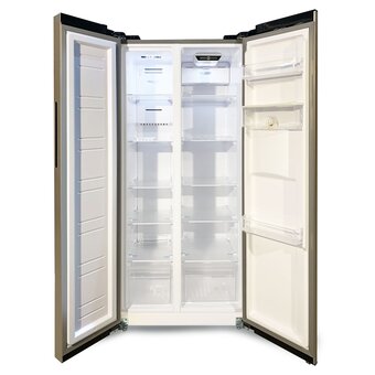  Холодильник GINZZU NFI-4012 золотистый 