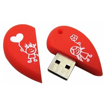  USB-флешка SMARTBUY SB32GBHeart UFD 2.0 32GB Wild series Сер 