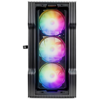  Корпус 1STPLAYER Trilobite T3 ARGB Black (T3-BK-4F2(AP)) / mATX / 4x 120mm ARGB fans inc. 