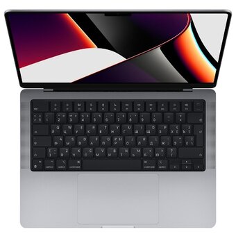  Ноутбук Apple MacBook Pro A2442 (MKGQ3ZA/A) 14" Space Grey M1Pro 10CPU/16GPU 16/1TB 