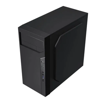  Корпус ZIRCON Iva BK (Midi Tower, Черный, БП 450Вт., 1*USB3.0, 1*USB Type-C, HD Audio) 