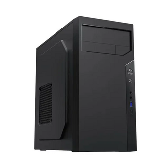  Корпус ZIRCON Iva BK (Midi Tower, Черный, БП 450Вт., 1*USB3.0, 1*USB Type-C, HD Audio) 