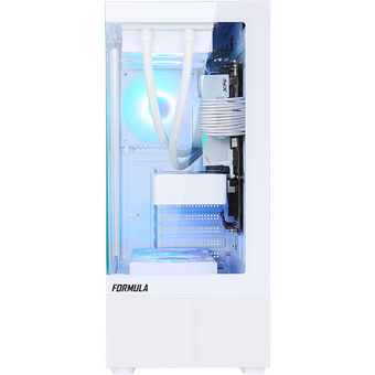  Корпус Formula Crystal Z1 Plus белый без БП ATX 2x120mm 2xUSB2.0 1xUSB3.0 audio bott PSU 