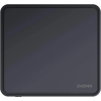  Неттоп Digma Mini Office (DPCN-4CXW01) Cel N4020 (1.1) 4Gb SSD256Gb UHDG 600 CR Win 11 Pro GbitEth 36W черный 