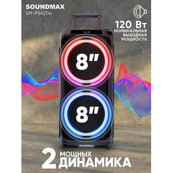  Акустика SOUNDMAX SM-PS4204 черный 