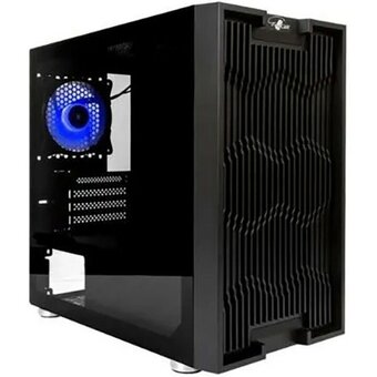  Корпус Eurocase M07 3ARGB черный (00-01003410) без БП mATX закаленное стекло USB 3.0 