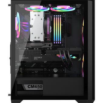  Корпус Formula Air Power G5 Duo черный без БП ATX 5x120mm 3x140mm 1xUSB3.0 1xUSB3.1 audio bott PSU 