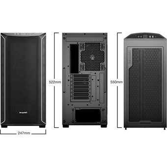  Корпус be quiet! Shadow Base 800 DX Black (BGW61) 