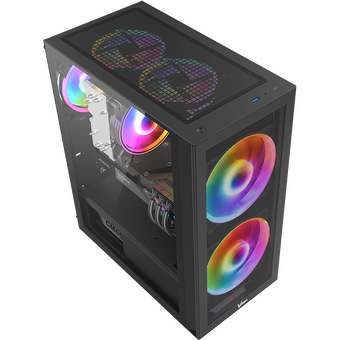  Корпус Formula Air Power G5 Duo черный без БП ATX 5x120mm 3x140mm 1xUSB3.0 1xUSB3.1 audio bott PSU 
