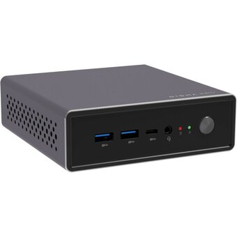  Неттоп Digma Pro Minimax (DPP5-8DXN01) U1 i5 1235U (1.3) 8Gb SSD512Gb UHDG noOS GbitEth 60W темно-серый/черный 