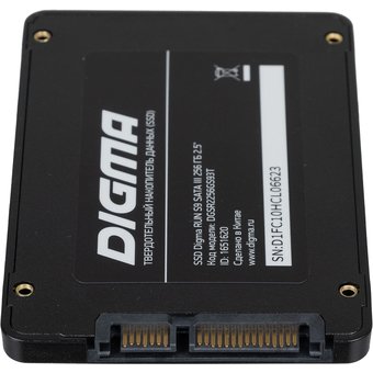  SSD Digma Run S9 DGSR2256GS93T SATA III 256Gb 2.5" 