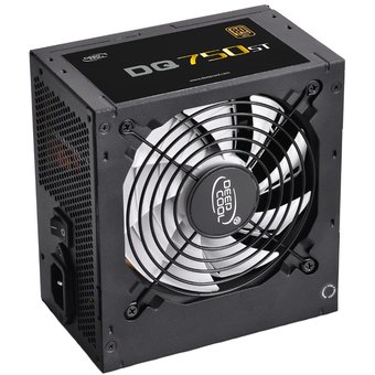  Блок питания Deepcool Quanta DQ750ST ATX 2.31, 750W, PWM 120mm fan, Active PFC, 5*SATA, 4*PCI-E (6+2Pin), 80+ Gold RET 