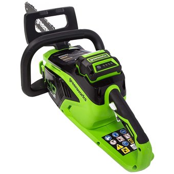  Цепная пила аккумуляторная GREENWORKS GD40CS15K2 (2005707UA) 