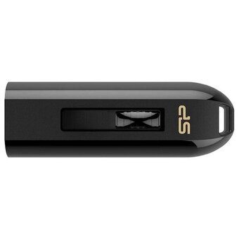  USB-флешка Silicon Power Blaze B21 SP128GBUF3B21V1K, 128Gb USB 3.2, Черный 