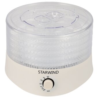  Сушка для фруктов и овощей Starwind SFD5030 5под. белый 