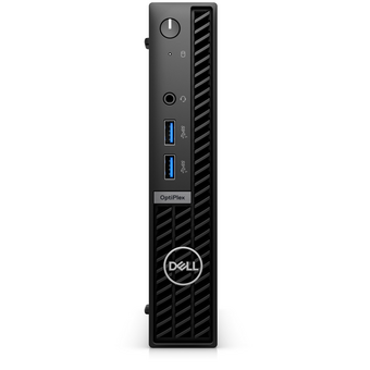  ПК Dell Optiplex 7010-5820 Micro i5 13500T (1.6) 8Gb SSD256Gb UHDG 770 Linux GbitEth WiFi BT 260W мышь клавиатура черный 