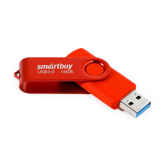  USB-флешка SMARTBUY SB16GB3TWR UFD 3.0/3.1 16GB Twist Red 