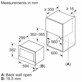  Встраиваемая микроволновая печь Bosch BEL7321B1 черный 