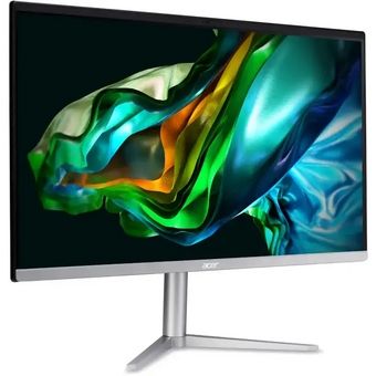  Моноблок Acer Aspire C24-1300 (DQ.BKRCD.006) 23.8" Full HD Ryzen 3 7320U (2.4) 8Gb SSD512Gb RGr CR Eshell GbitEth 65W клавиатура мышь Cam черный 