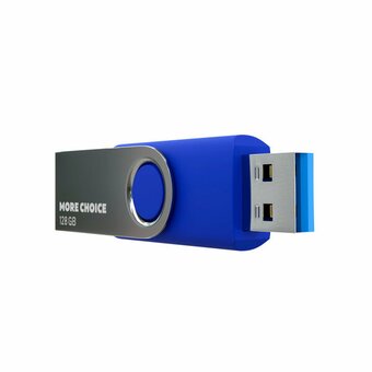  USB-флешка MORE CHOICE MF128-4 USB 128GB 2.0 (4610196407697) Blue 