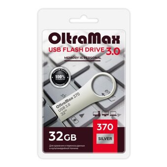  USB-флешка OLTRAMAX OM-32GB-370-Silver 3.0 