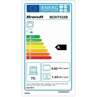  Духовой шкаф Brandt BOH7532B 