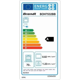  Духовой шкаф Brandt BOH7532BB 
