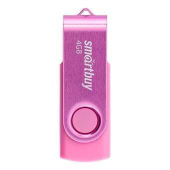  USB-флешка SMARTBUY SB4GB2TWP UFD 2.0 4GB Twist Pink 