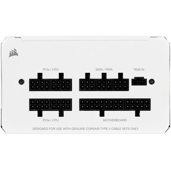  Блок питания Corsair CX750F RGB CP-9020227-EU 750 Watt 80 Plus Bronze Certified RGB White 