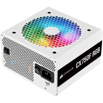  Блок питания Corsair CX750F RGB CP-9020227-EU 750 Watt 80 Plus Bronze Certified RGB White 