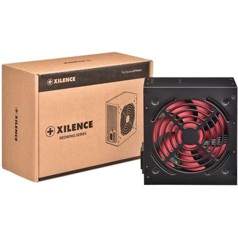  Блок питания XILENCE Redwing Series XP350R7, XN050 350W, CE, P.PFC, black coating, 12cm Red Fan,Brown box 