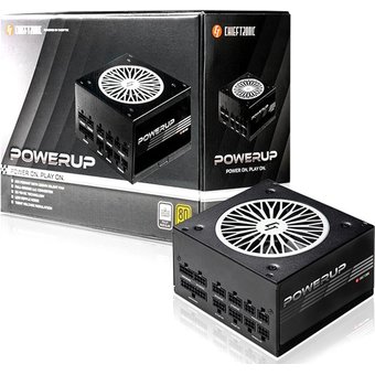  Блок питания Chieftec Chieftronic PowerUp GPX-850FC ATX 2.3, 850W, 80 Plus Gold, Active PFC, 120mm fan 