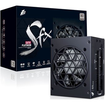  Блок питания 1STPLAYER SFX 750W Platinum PS-750SFX SFX, APFC, 80 Plus Platinum, 80mm fan, full modular 