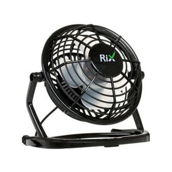  Вентилятор настольный RIX RDF-1500USB (черный) 