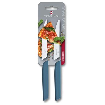  Набор ножей кухонных Victorinox Swiss Modern (6.9006.12W2B) компл.:2шт синий блистер 