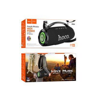  Портативная колонка HOCO HA4 Surge outdoor BT speaker (черный) 