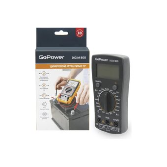  Мультиметр GoPower DigiM 800 (00-00015326) (1/80) 
