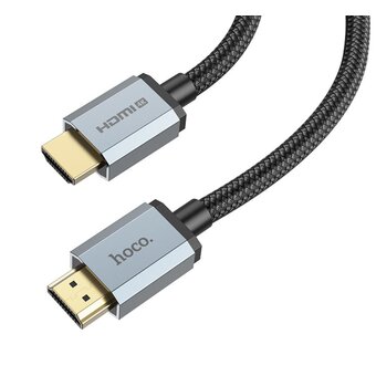  Кабель сетевой HOCO US03 HDTV 2.0 Male to Male 4K HD data cable (L-1M) black 