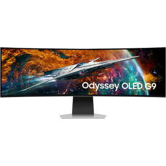  Монитор Samsung Odyssey OLED G9 S49CG954SI (LS49CG954SIXCI) серебристый 