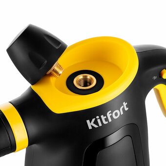  Пароочиститель KITFORT КТ-9170-3 черно-желтый 