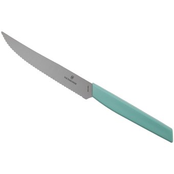  Набор ножей кухонных Victorinox Swiss Modern (6.9006.12W41B) компл.:2шт мятный блистер 