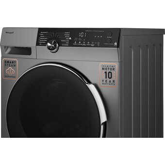  Стиральная машина Weissgauff WM 59412 DC Inverter Steam Silver 