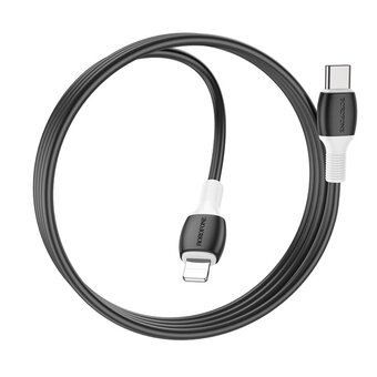  Дата-кабель BOROFONE BX84 Rise charging data cable Lightning 1м (чёрный) 